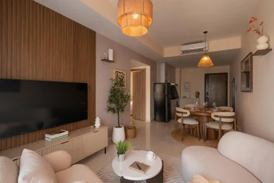 Appartement de deux chambres avec vue sur la ville — Soho Residence and Apartments by Acacia Living - City Center District 1 - Near Bui Vien